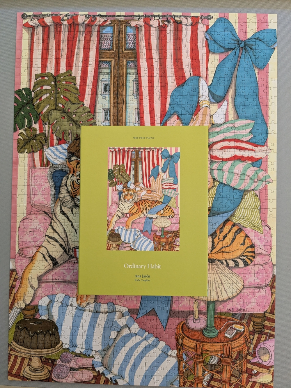 Ordinary Habit 1000 Piece Puzzle — Ana Jaren Wild Comfort - Picture 5 of 13